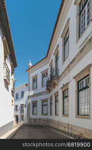 Old city center of Faro, Algarve, Portugal