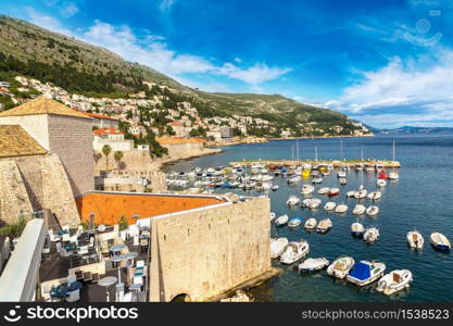 Old city Dubrovnik in a beautiful summer day, Croatia