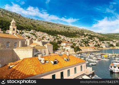 Old city Dubrovnik in a beautiful summer day, Croatia