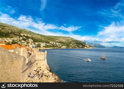 Old city Dubrovnik in a beautiful summer day, Croatia
