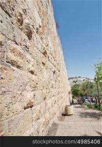 Old City exterior wall, Old City Jerusalem Israel