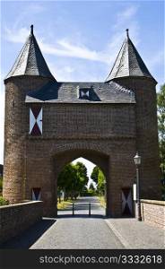 old city gate called Klever Tor in Xanten