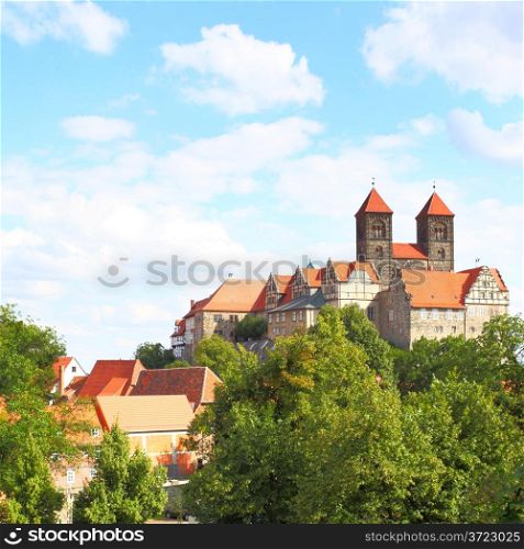 Old cloister in Quedlinburg, Germany