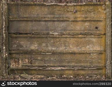 Old concrete fence wall texture