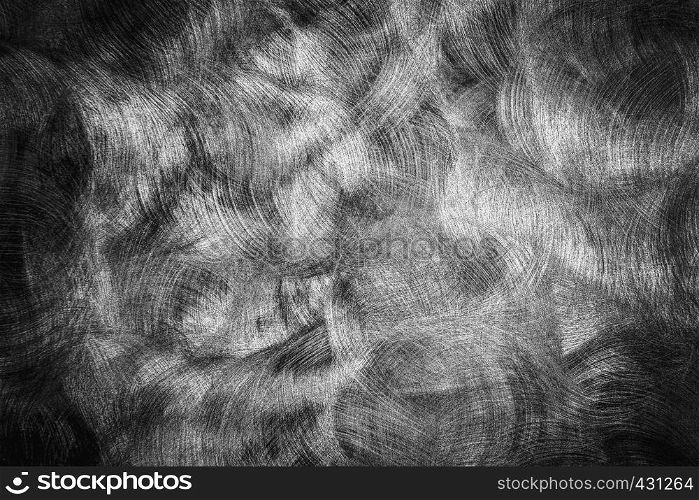 Old concrete texture, black and white painted. Art wallpaper abstract background.
