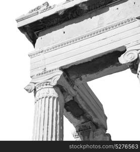 old construction in asia turkey the column and the roman temple