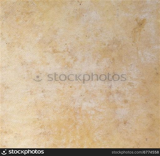 Old Cow leather background close up
