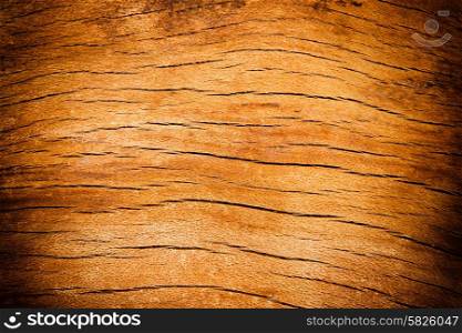Old cracked wooden desk texture for backgrounds