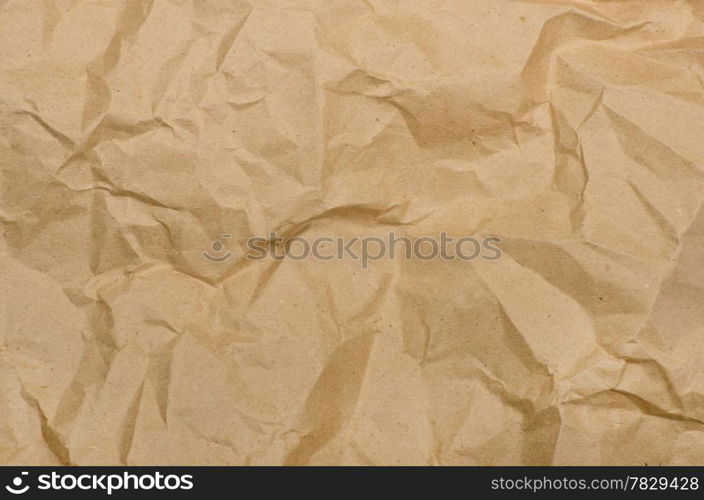 old crushed paper background