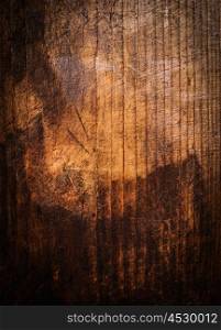 Old dark brown wooden texture background
