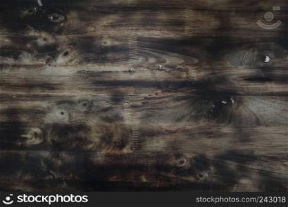 Old dark wood background