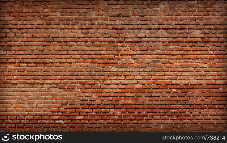 old dirty brick wall background