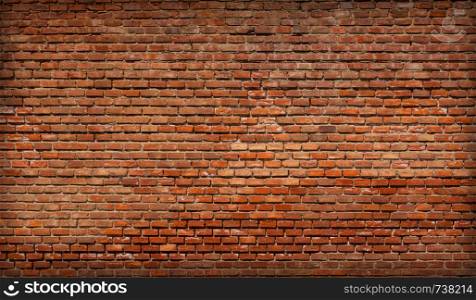 old dirty brick wall background