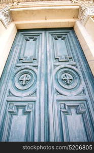 old door in italy land europe architecture and wood the historical gate