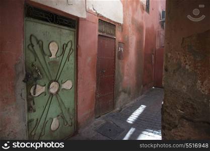Old doors, Marrakesh, Morocco