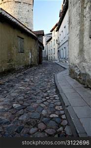 Old european street