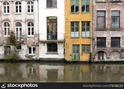 Old European Style Buildings next to Canal
