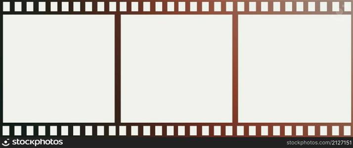 Old film texture background,film camera frame for art design in your work.