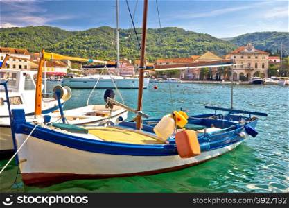 Old fishermen harbor of Stari Grad, Island of Hvar, Dalmatia, Croatia