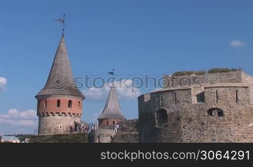 old fortress, Kamjanets-Podilskyi, Ukraine