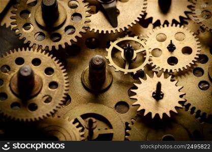 Old gears and cogs