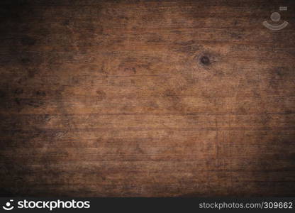 Old grunge dark textured wooden background,The surface of the old brown wood texture,top view brown wood paneling