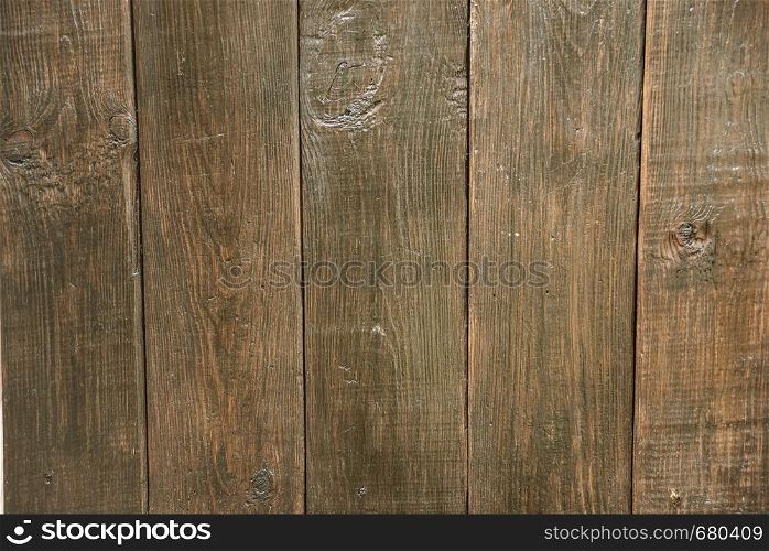Old grunge dark wooden background, surface of the old brown wood texture