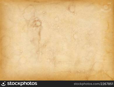 Old grunge paper sheet. Parchment texture wallpaper. Old grunge paper sheet. Parchment texture background