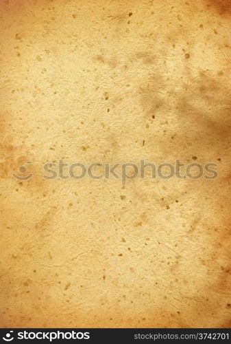 Old grunge parchment paper texture background. Old parchment paper texture