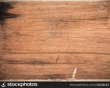 Old grunge textured wooden background,The surface of the old brown wood texture