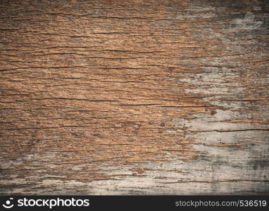 Old grunge textured wooden background,The surface of the old brown wood texture