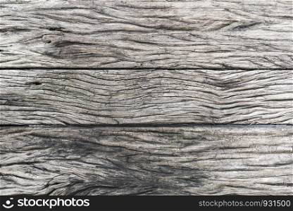 Old grunge wooden pattern on wall for abstract background.