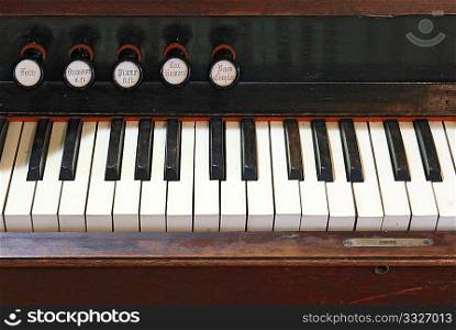 old harpsichord