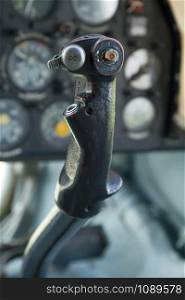 Old helicopter control knob Mi-8