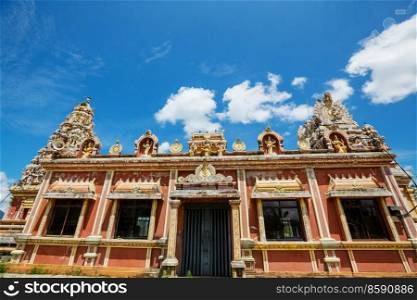 Old Hindu temple in countryside, Sri Lanka