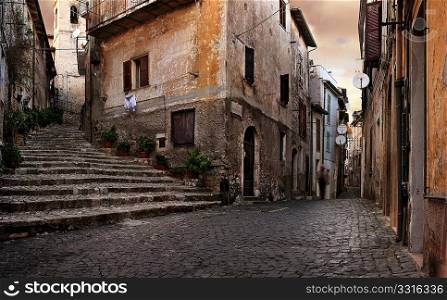 Old italian village