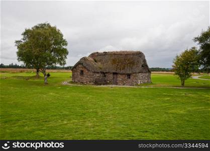 Old Leanach Cottage on the Battlefield of Culloden