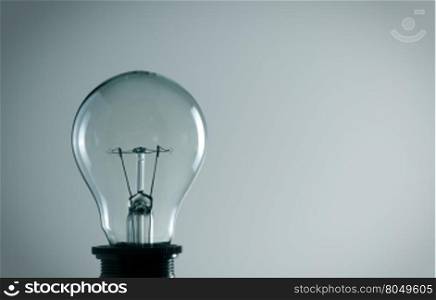Old light bulb. Idea concept