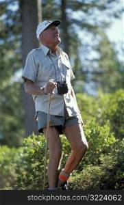Old Man Hiking