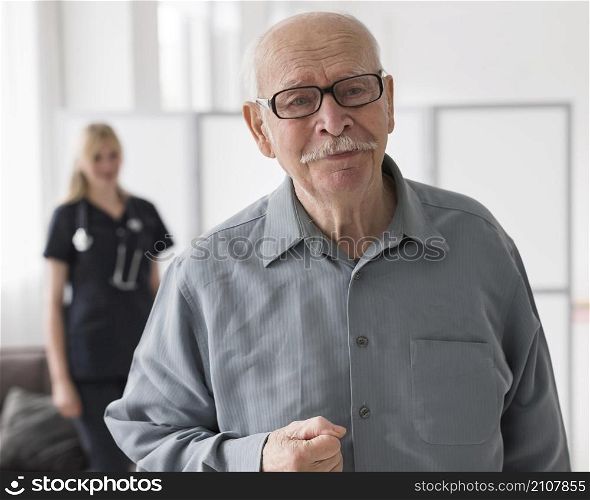 old man nursing home