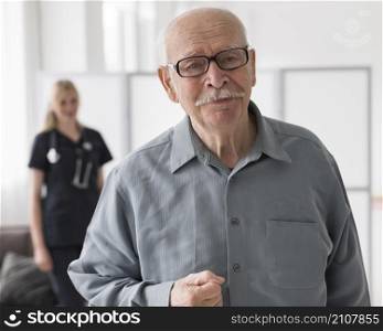 old man nursing home