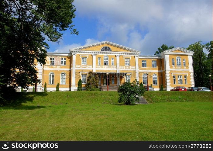 Old manor in the central Estonia. Kuremaa.