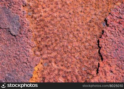 Old metal iron rust background and texture