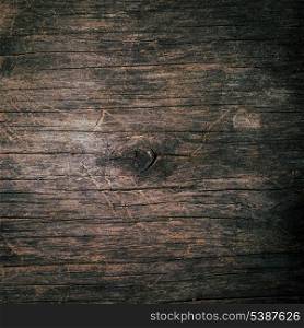 Old natural wooden shabby background close up