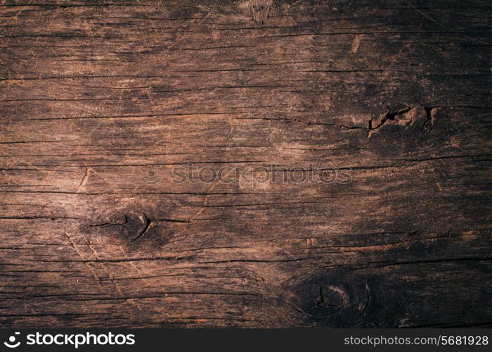 Old natural wooden shabby background close up