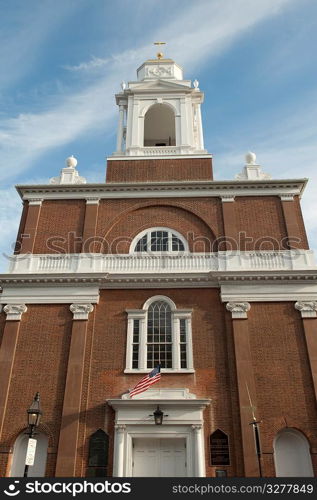 Old North Church in Boston, Massachusetts, USA