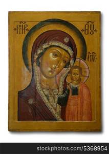 "Old orthodox icon "Our lady of Kazan" 17 century"
