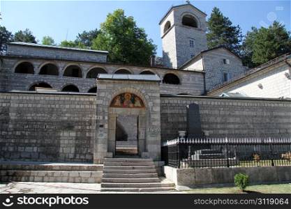 Old orthodox monastery in Cetinje, Montenegro