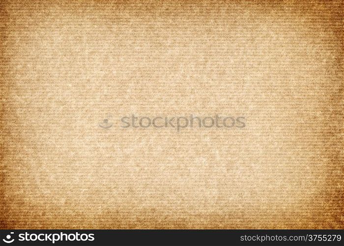 Old packaging paper with stripes for background, vintage style
