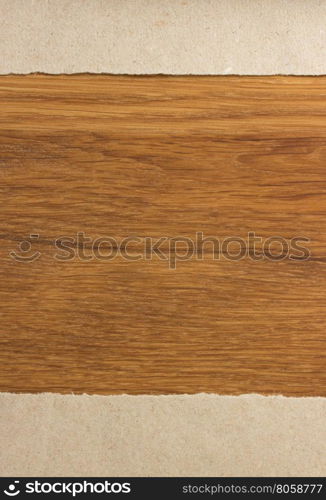 old paper on wooden background